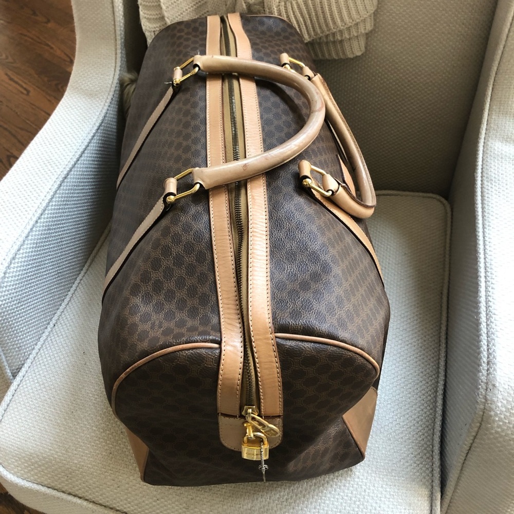 Celine Vintage Macadam Duffle Bag - Picture 3 of 16